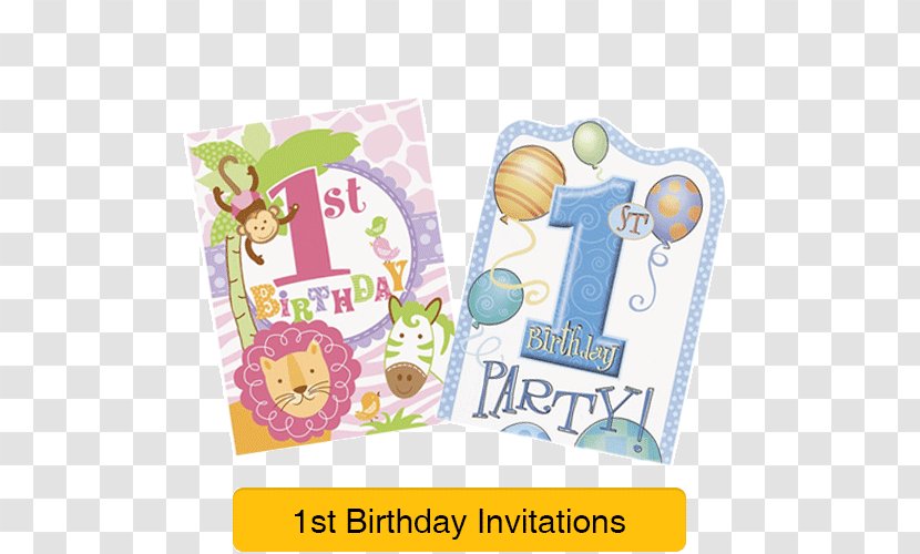 Birthday Children's Party Costume - Three-piece Invitation Transparent PNG
