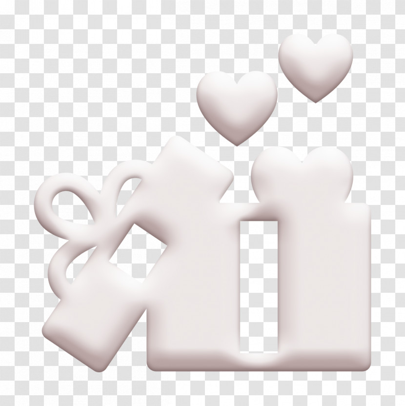 Shapes Icon Gift Icon Valentine Day Fill Icon Transparent PNG