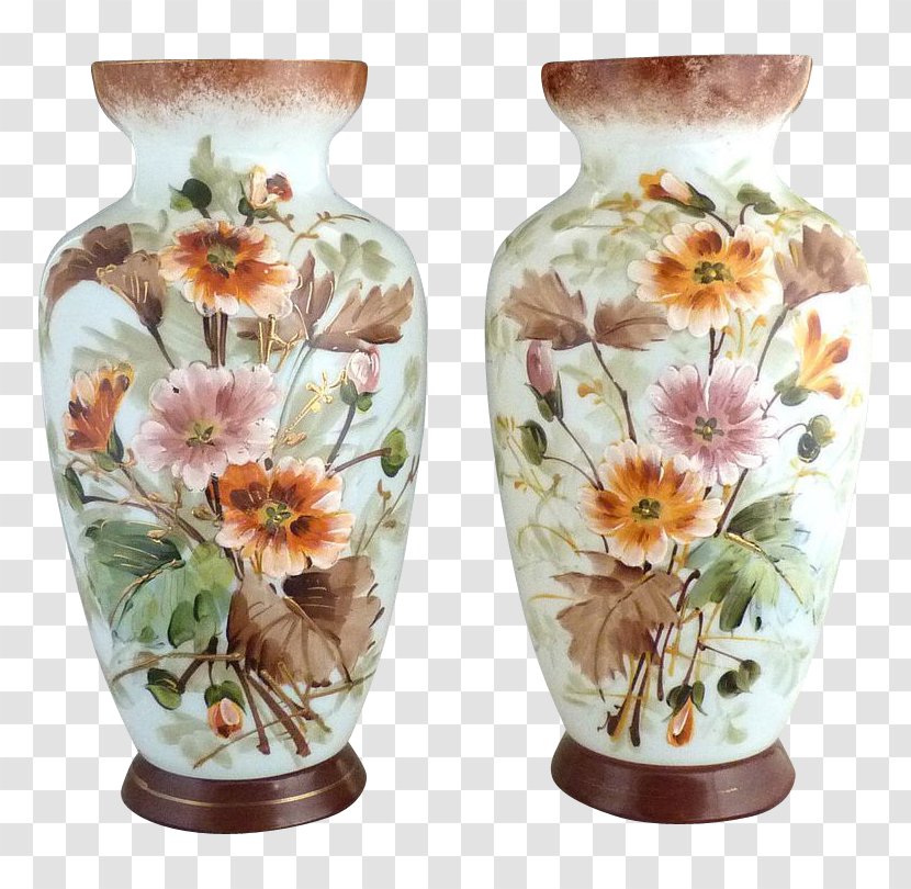 Vase Glass Ceramic Antique Bristol Transparent PNG