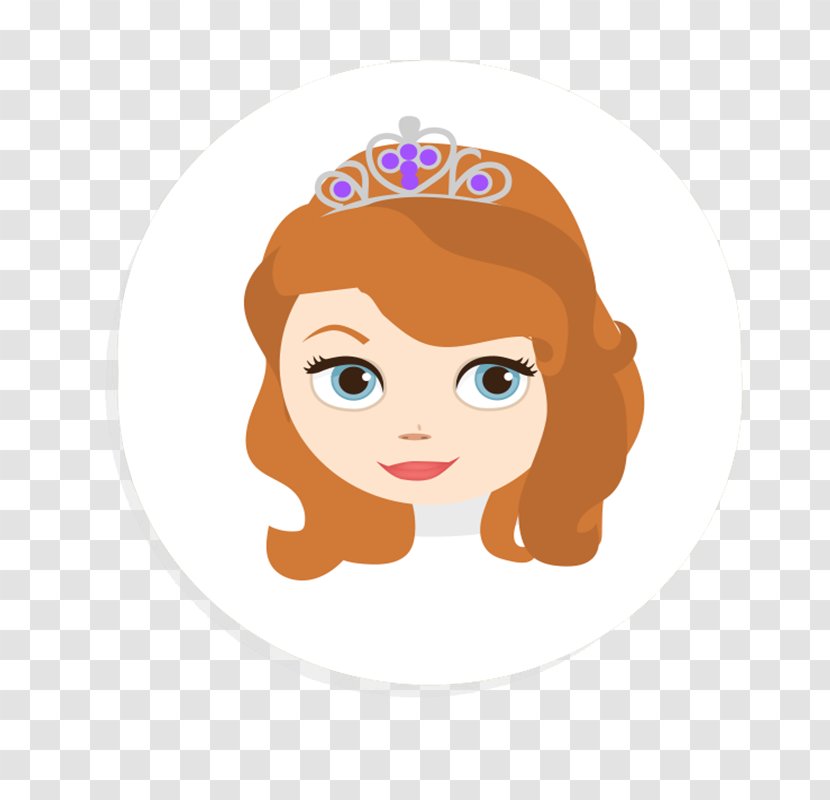 Clip Art Nose Illustration Cheek Forehead - Sofia The First Family Transparent PNG