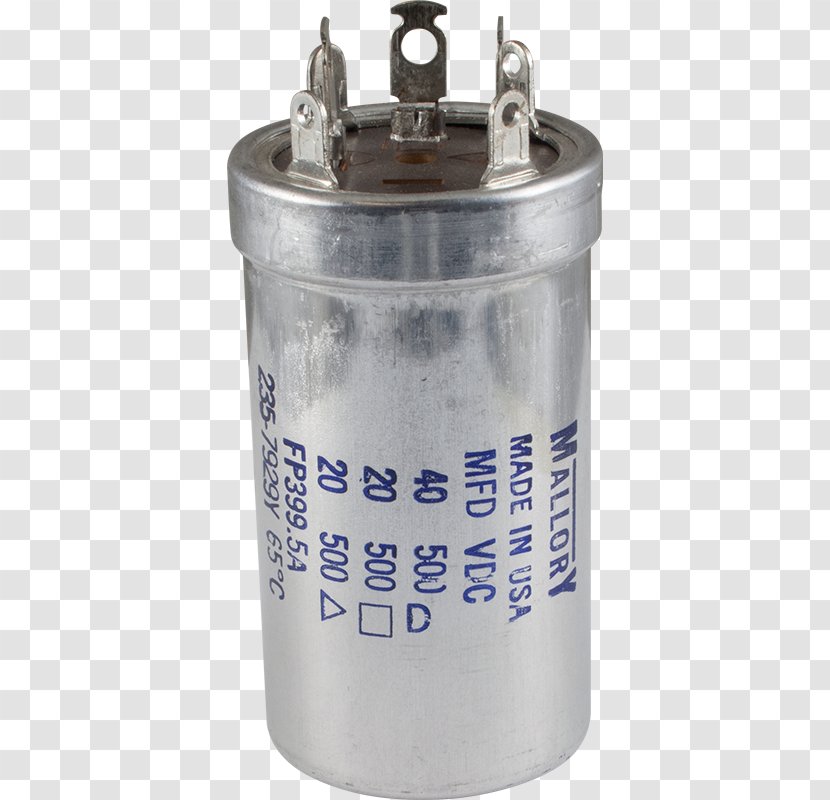 Capacitor Cylinder Product - Circuit Component - Electrolytic Symbol Transparent PNG