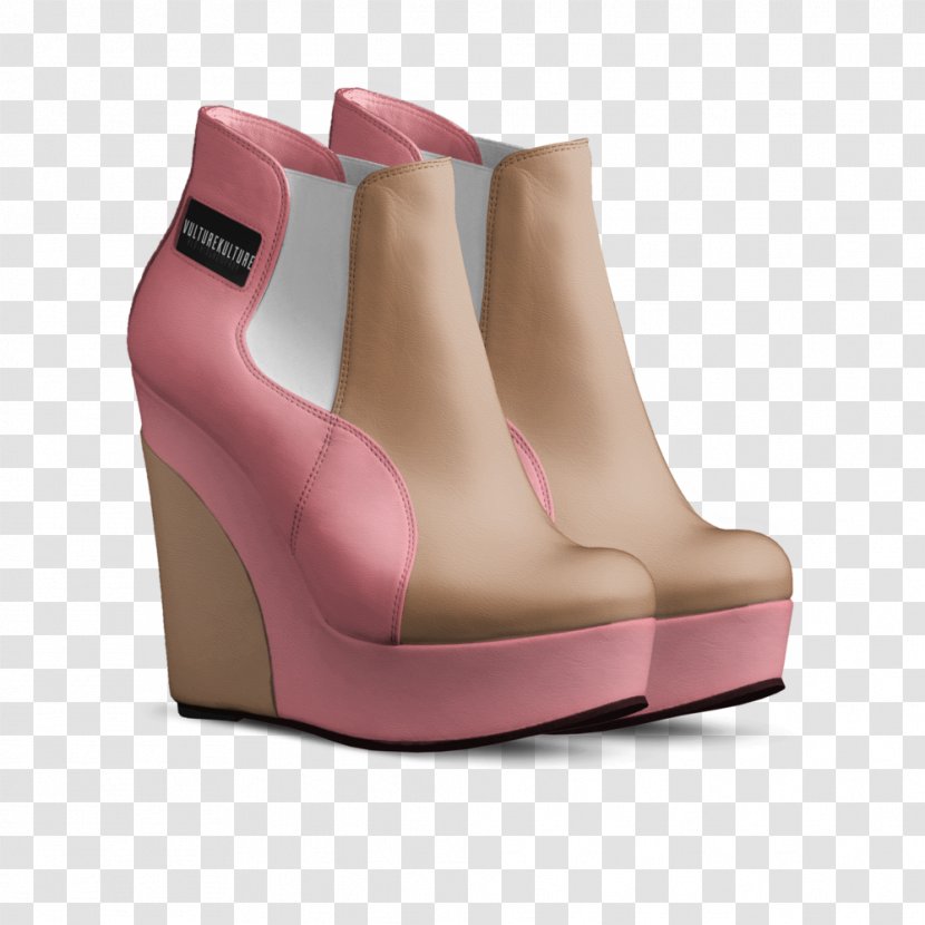 High-heeled Shoe Knee-high Boot High-top - Footwear Transparent PNG