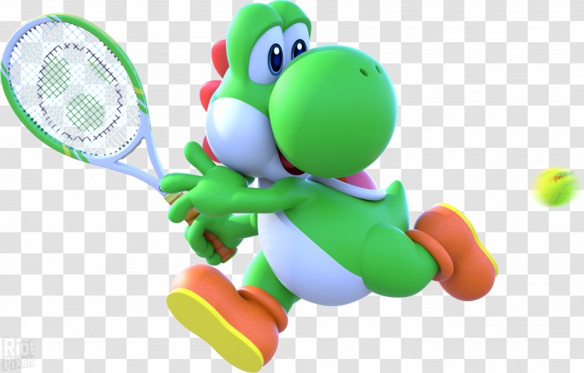 Yoshi Mario Tennis Aces Tennis: Ultra Smash Open - Daisy Transparent PNG
