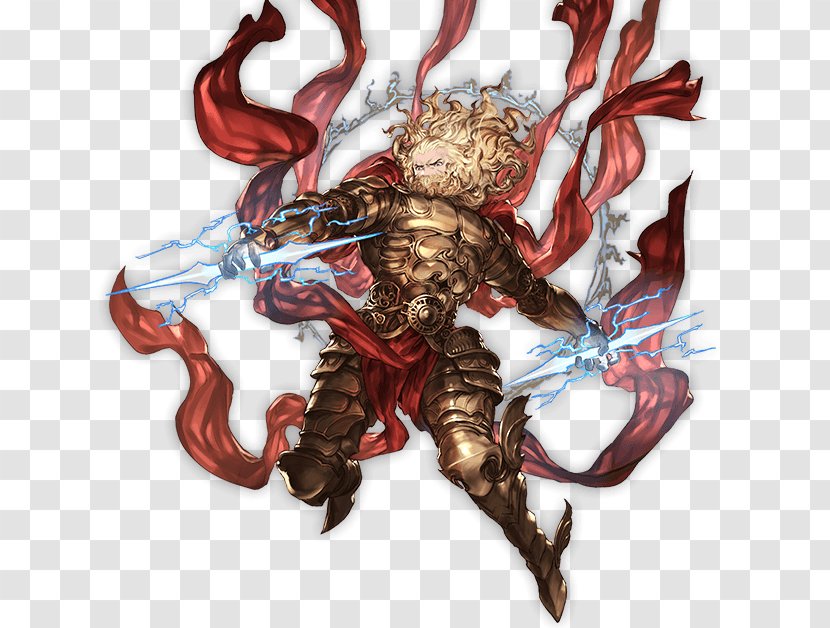 Granblue Fantasy Zeus Rage Of Bahamut God - Character - Game Asset Transparent PNG