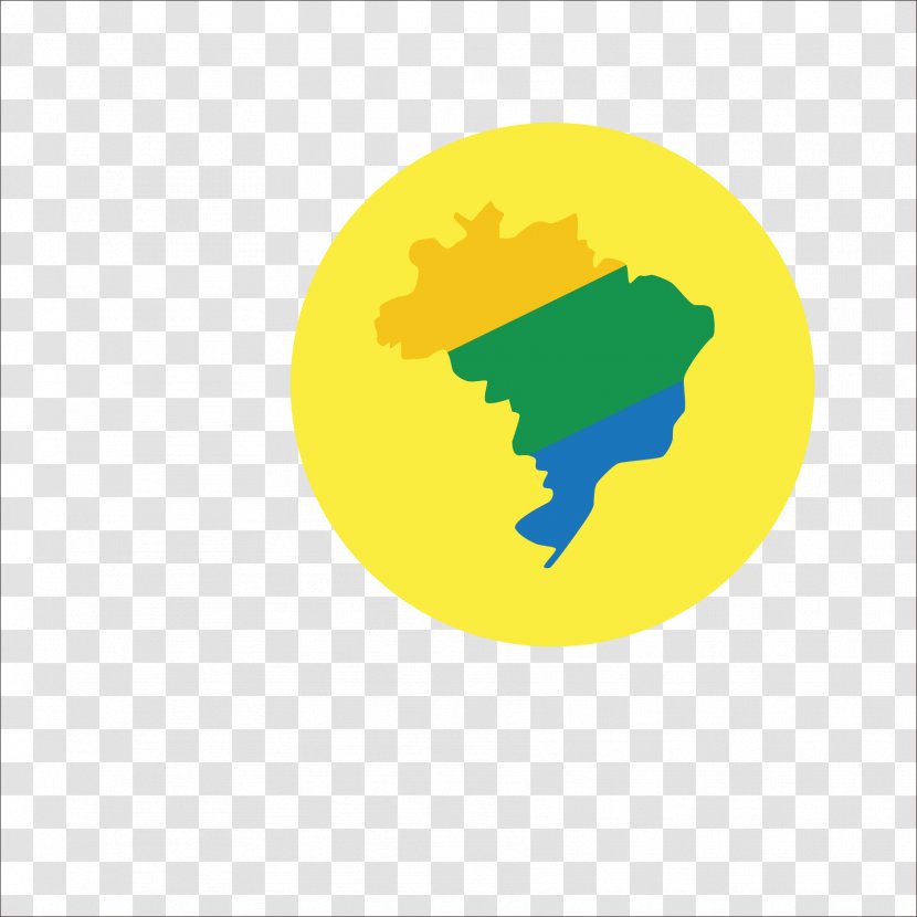 Brazil Map Icon Transparent PNG