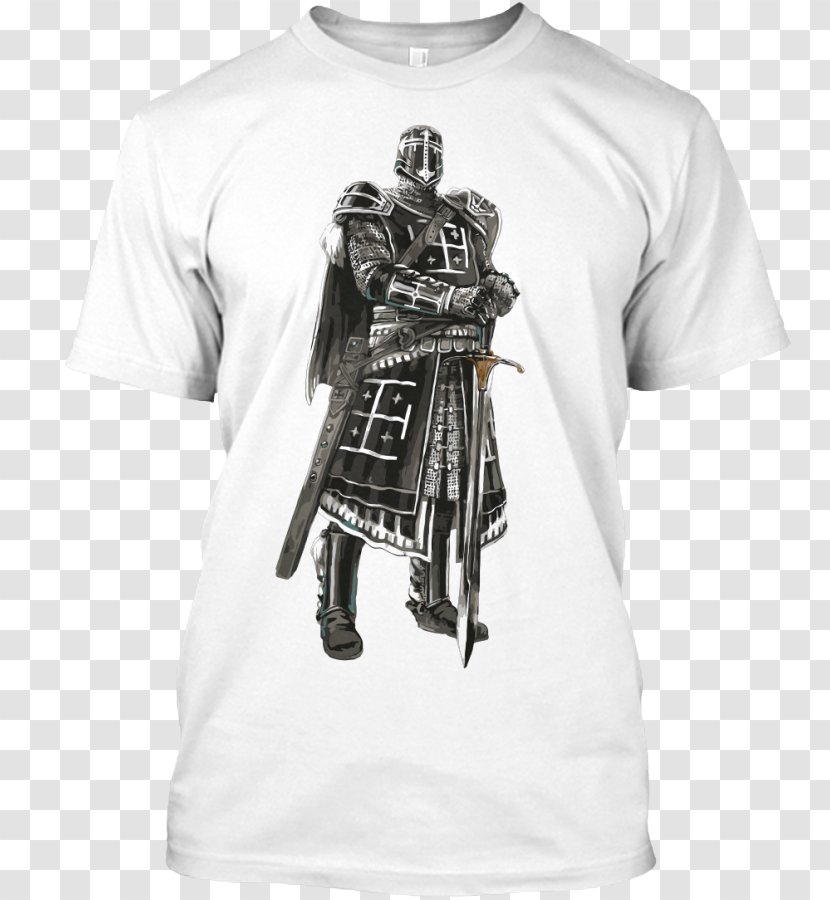 T-shirt Crusades Knights Templar - Tshirt Transparent PNG