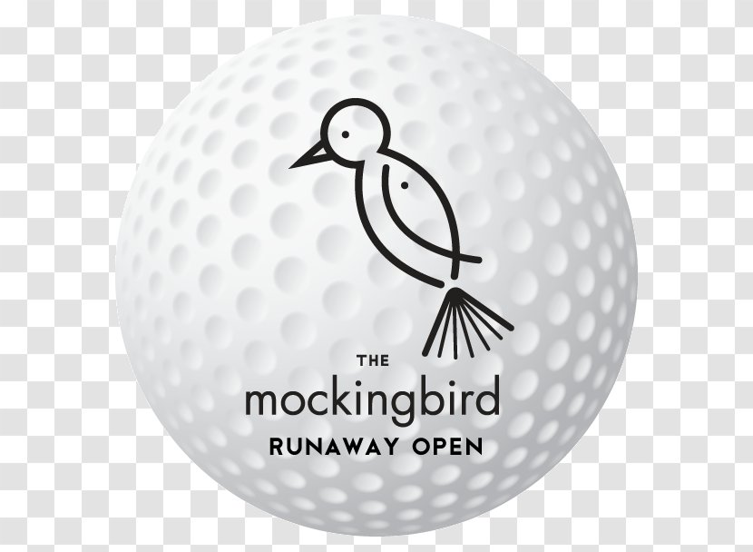 Golf Balls Mockingbird - Watercolor - Charity Transparent PNG