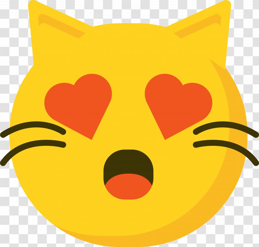Cat Emoticon Emoji Smiley Whiskers Transparent PNG
