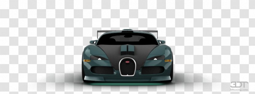 Bugatti Veyron Model Car Automotive Design - Compact Transparent PNG