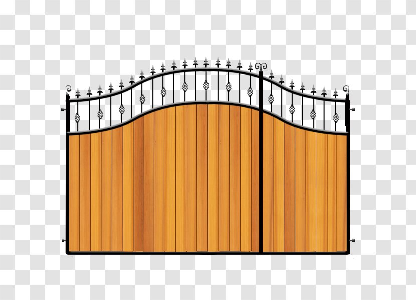 Gate Fence Wrought Iron Portillon Garden - Home Fencing Transparent PNG