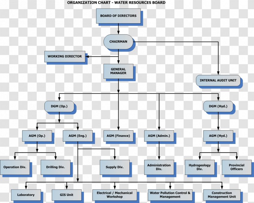 Organizational Structure Communication Chart Management - Project - A Bank Of Clouds Transparent PNG
