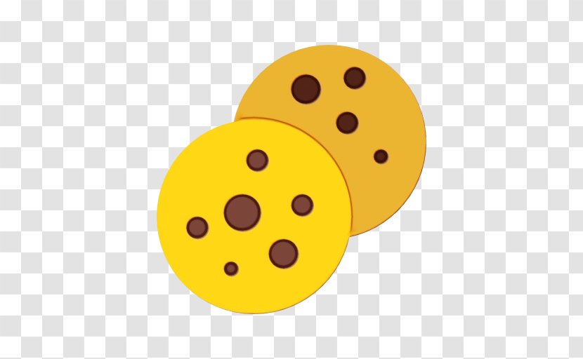 Yellow Cookies And Crackers Smile Button Cookie - Snack Transparent PNG