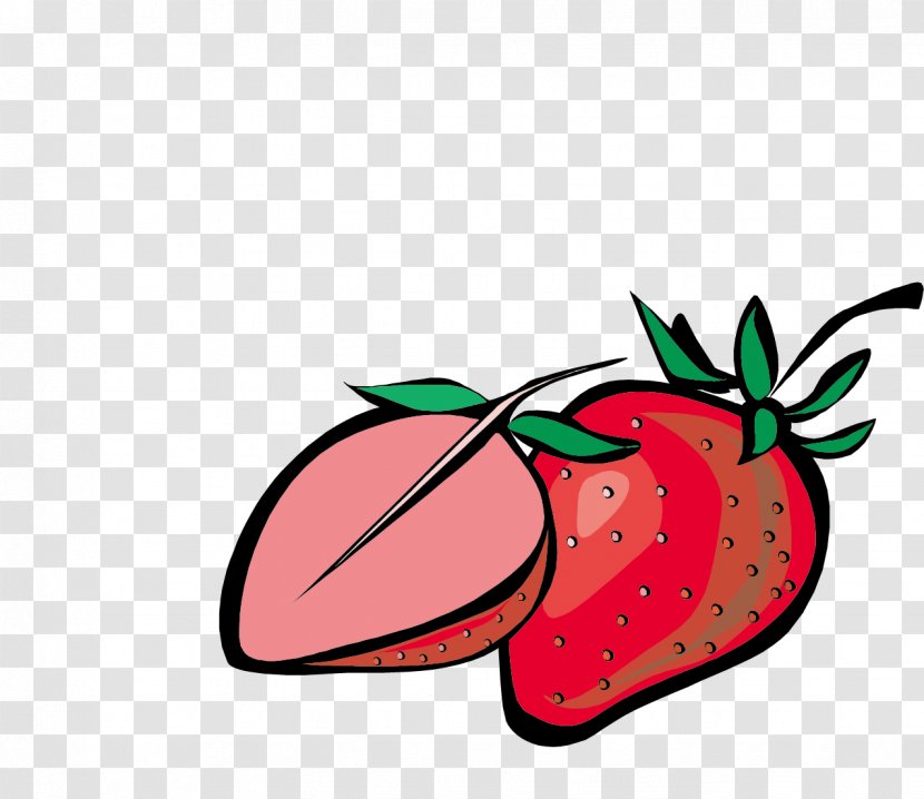 Strawberry Fruit Auglis Clip Art Transparent PNG