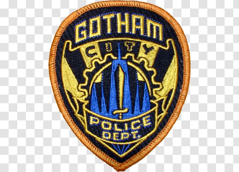 Batman Badge Gotham City Police Department Officer - Gotham-city Transparent PNG