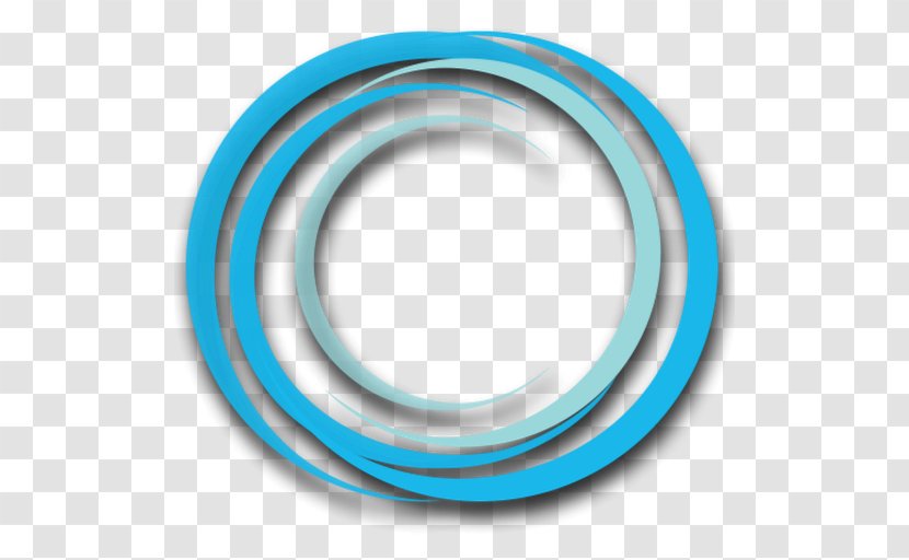 Circumscribed Circle Blue Subtractive Color Transparent PNG