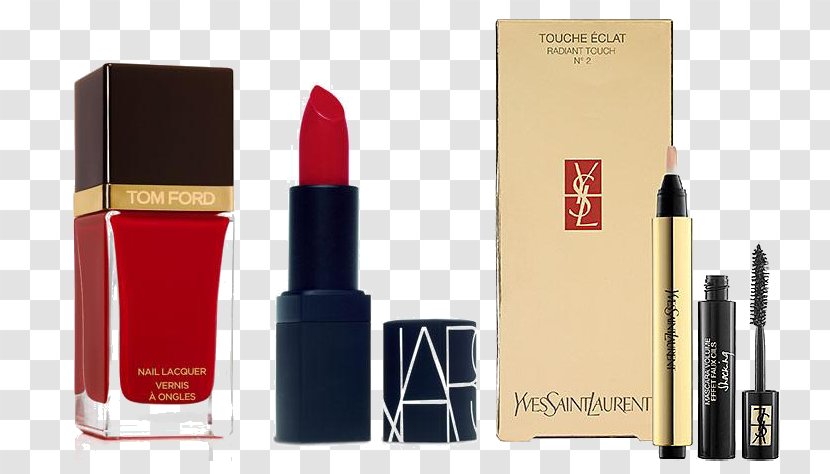 Lipstick Nail Polish Yves Saint Laurent Touche Eclat Radiant Touch Mascara Tom Ford Lacquer - Chinese Style New Year Transparent PNG