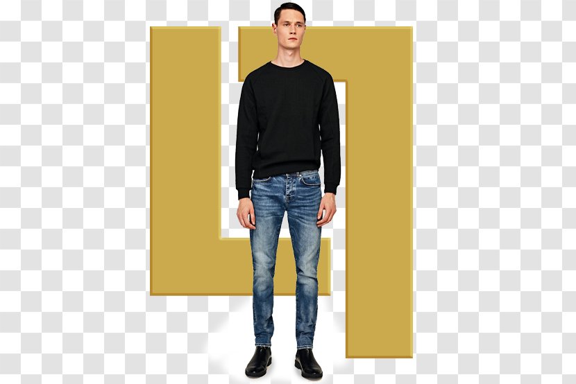 Jeans T-shirt Denim Production Sleeve - Istanbul Transparent PNG