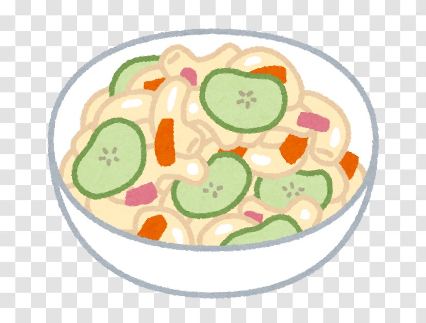 Macaroni Salad Ham Chicken Dish - Carrot Transparent PNG