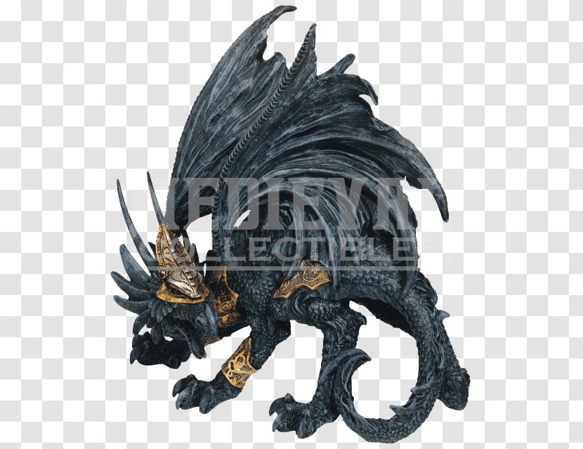 Figurine Dragon Statue Sculpture Fantasy - Flower Transparent PNG