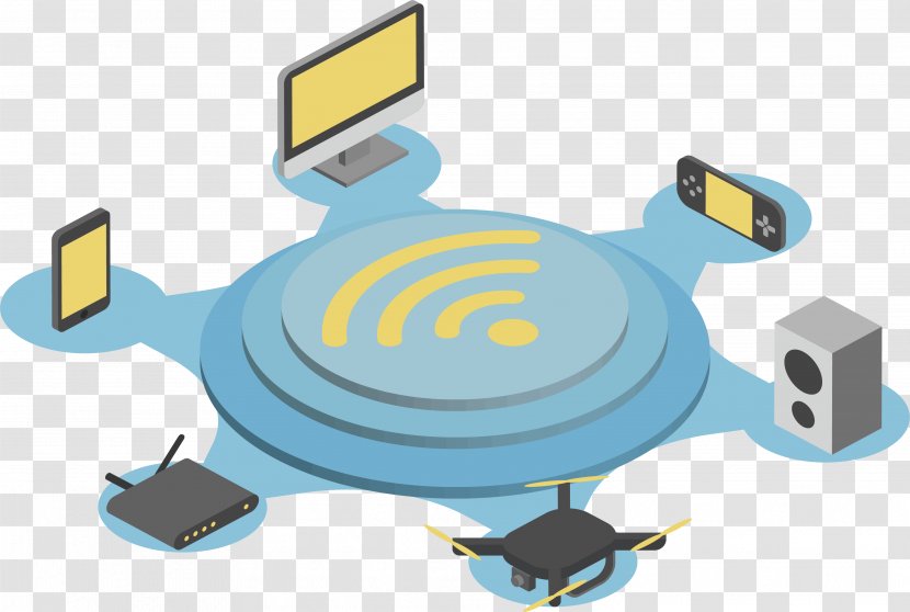 Wi-Fi Computer Network Internet Wireless - Hotspot - Free To Share The Transparent PNG