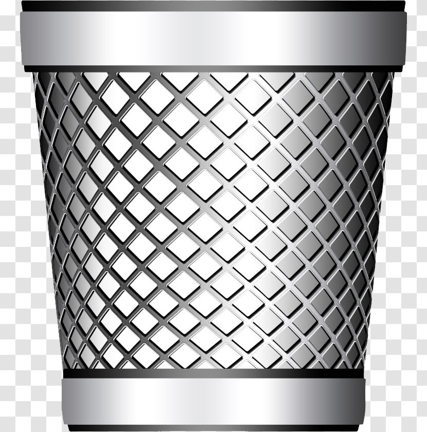 Waste Container Recycling Bin Icon - Rubbish Bins Paper Baskets - Trash Can Transparent PNG