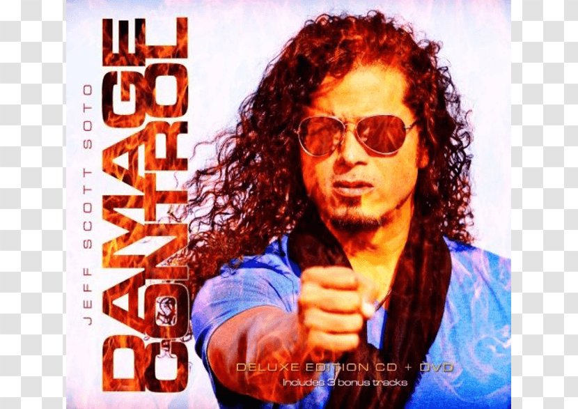 Jeff Scott Soto Album Damage Control Die A Little Bonafide - Watercolor Transparent PNG