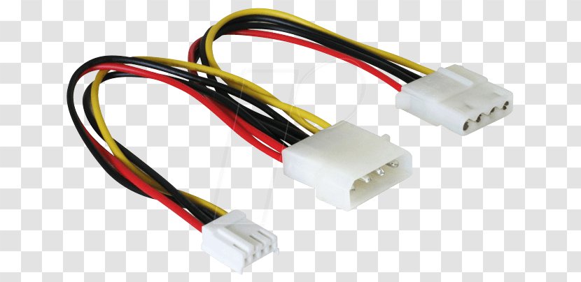 Molex Connector Electrical Cable Power Converters Serial ATA - Ata - Atx Transparent PNG