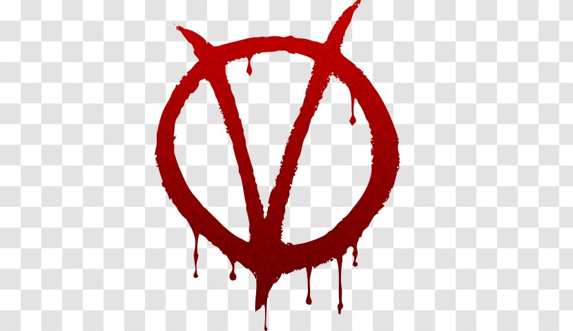 V For Vendetta Logo Decal - Sticker - Mob Rules Transparent PNG