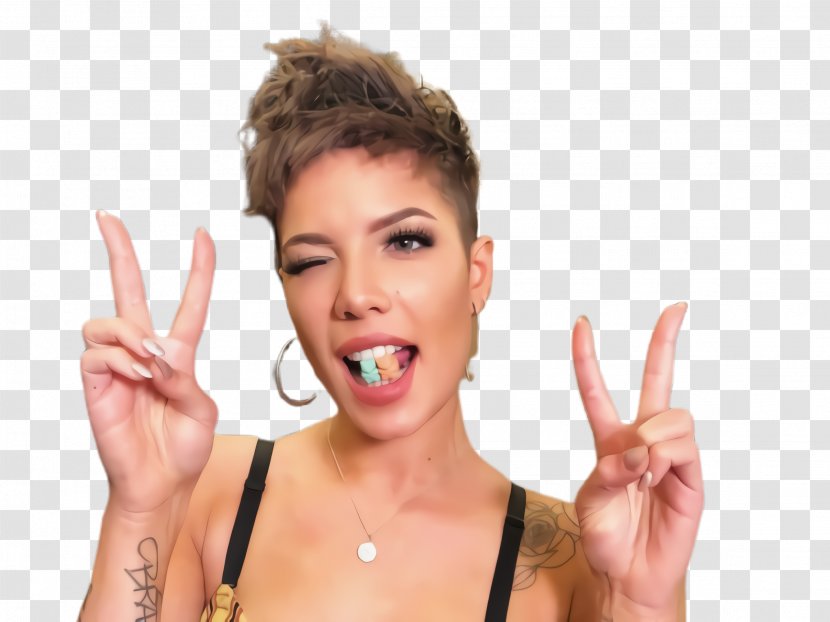 Cartoon Microphone - Halsey - Smile Ear Transparent PNG