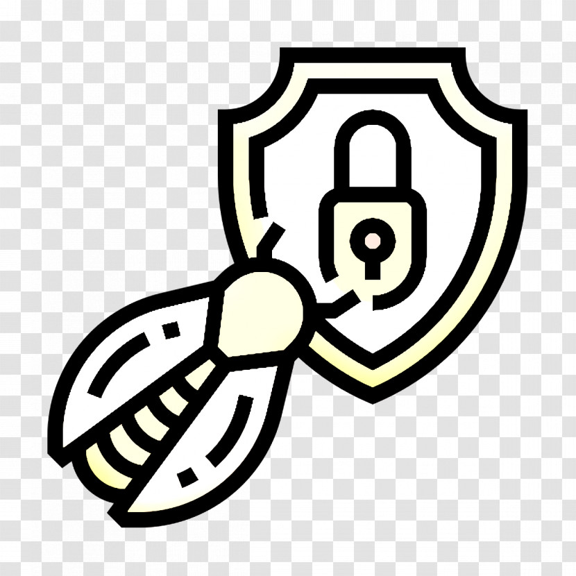 Cyber Crime Icon Protection Icon Infection Icon Transparent PNG