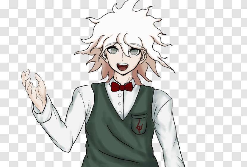 Danganronpa Tumblr Blog Hashtag - Silhouette - Nagito Sprite Transparent PNG