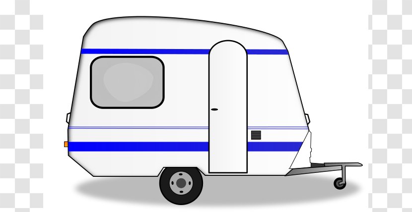 Semi-trailer Truck Caravan Campervans Clip Art - Automotive Design - Boat Camper Cliparts Transparent PNG