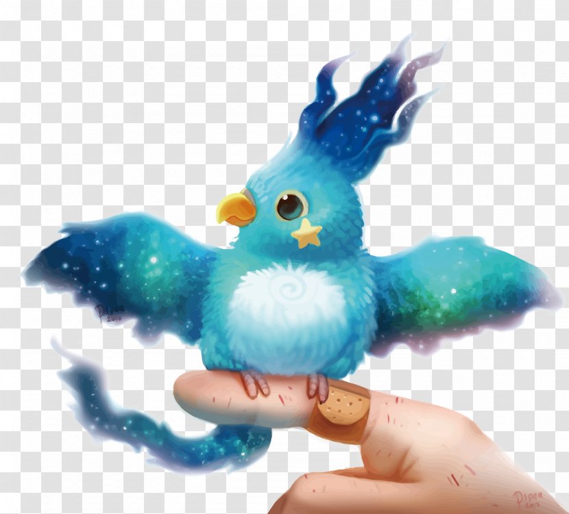 The Starry Night Daily Painting: Paint Small And Often To Become A More Creative, Productive, SuccessfulArtist DeviantArt Drawing - Digital Art - Vector Blue Parrot Transparent PNG