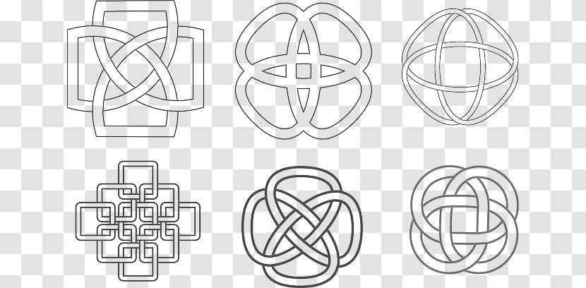 Celtic Knot Clip Art Celts Vector Graphics - Mosaic - Symbol For Courage Transparent PNG