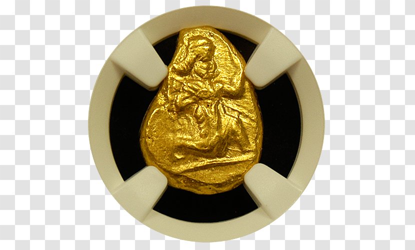 Achaemenid Empire Persian Gold Daric Coin - Ancient Greek Coinage Transparent PNG