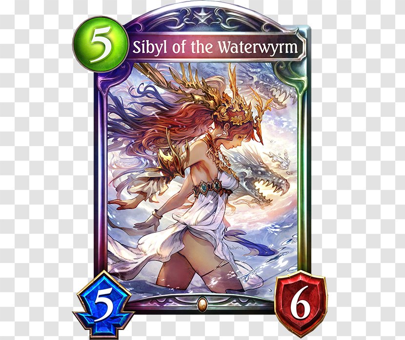 Shadowverse Cygames Video Game Bahamut - Watercolor - Sibyl Transparent PNG