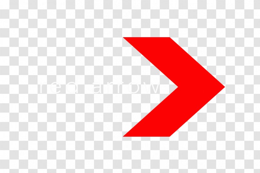 Logo Triangle Area Brand - Rectangle - Red Arrow Image Transparent PNG