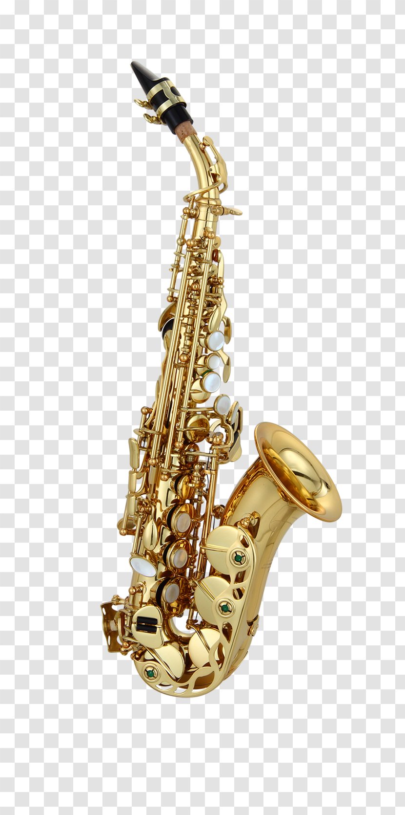 Baritone Saxophone Woodwind Instrument Musical Instruments Brass - Flower - Saxophon Transparent PNG