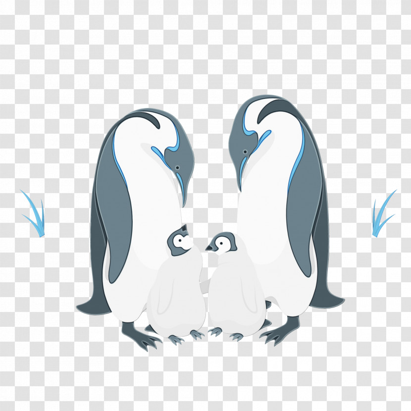 Penguins Logo Cartoon Character Flightless Bird Transparent PNG