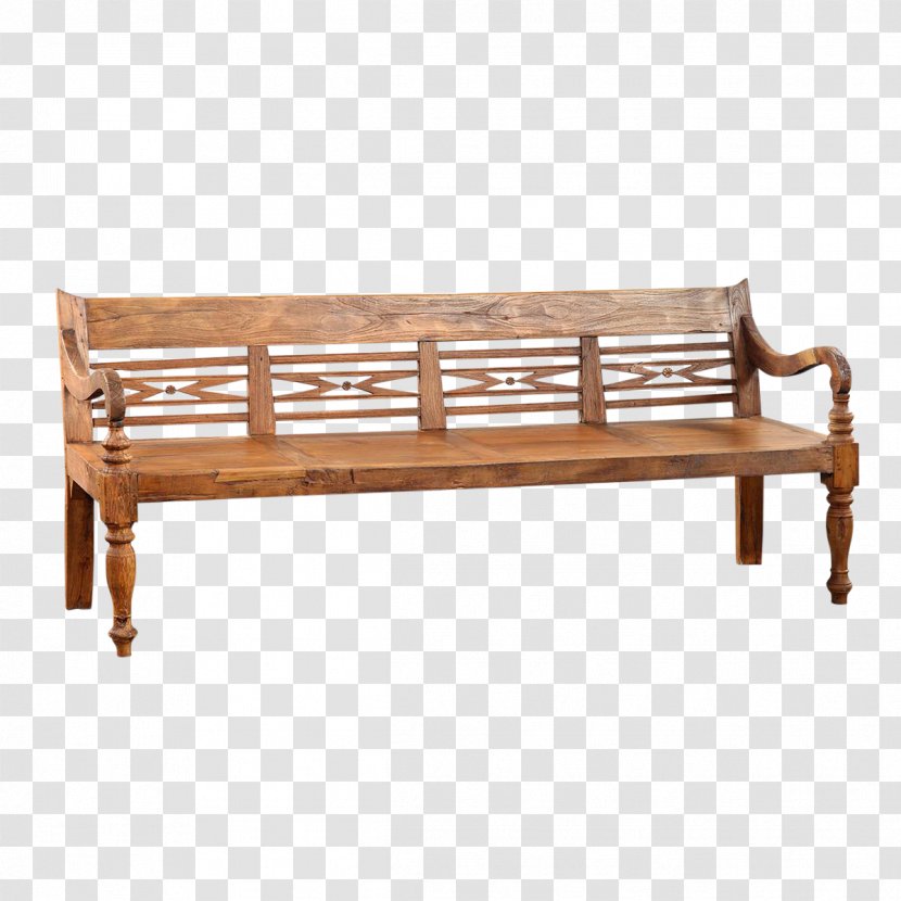 Bench Garden Furniture Table Couch - Outdoor Transparent PNG
