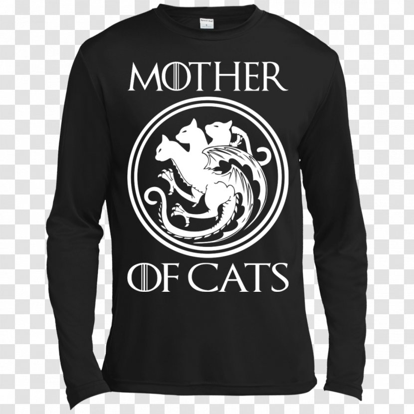 T-shirt Cat Hoodie Sweater - Mother's Day Transparent PNG