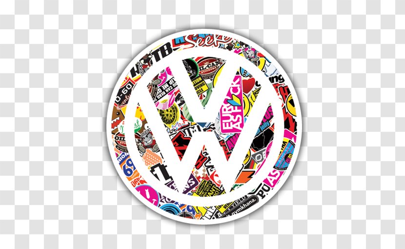 Volkswagen Beetle Group Car Type 2 - STICKERS Transparent PNG