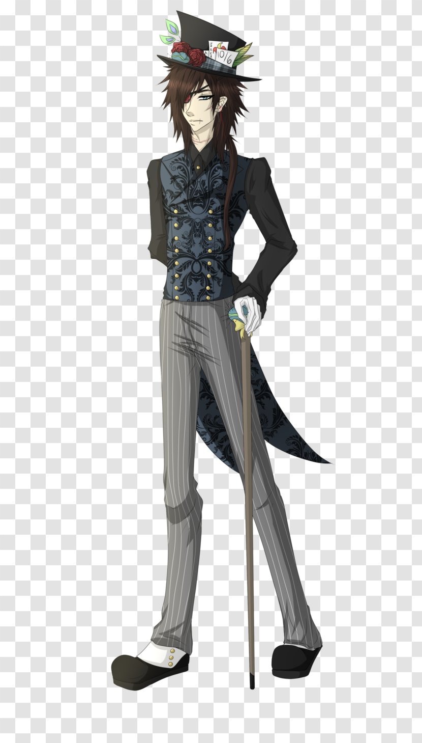 Costume Design Character Fiction - Mad Hatter Transparent PNG