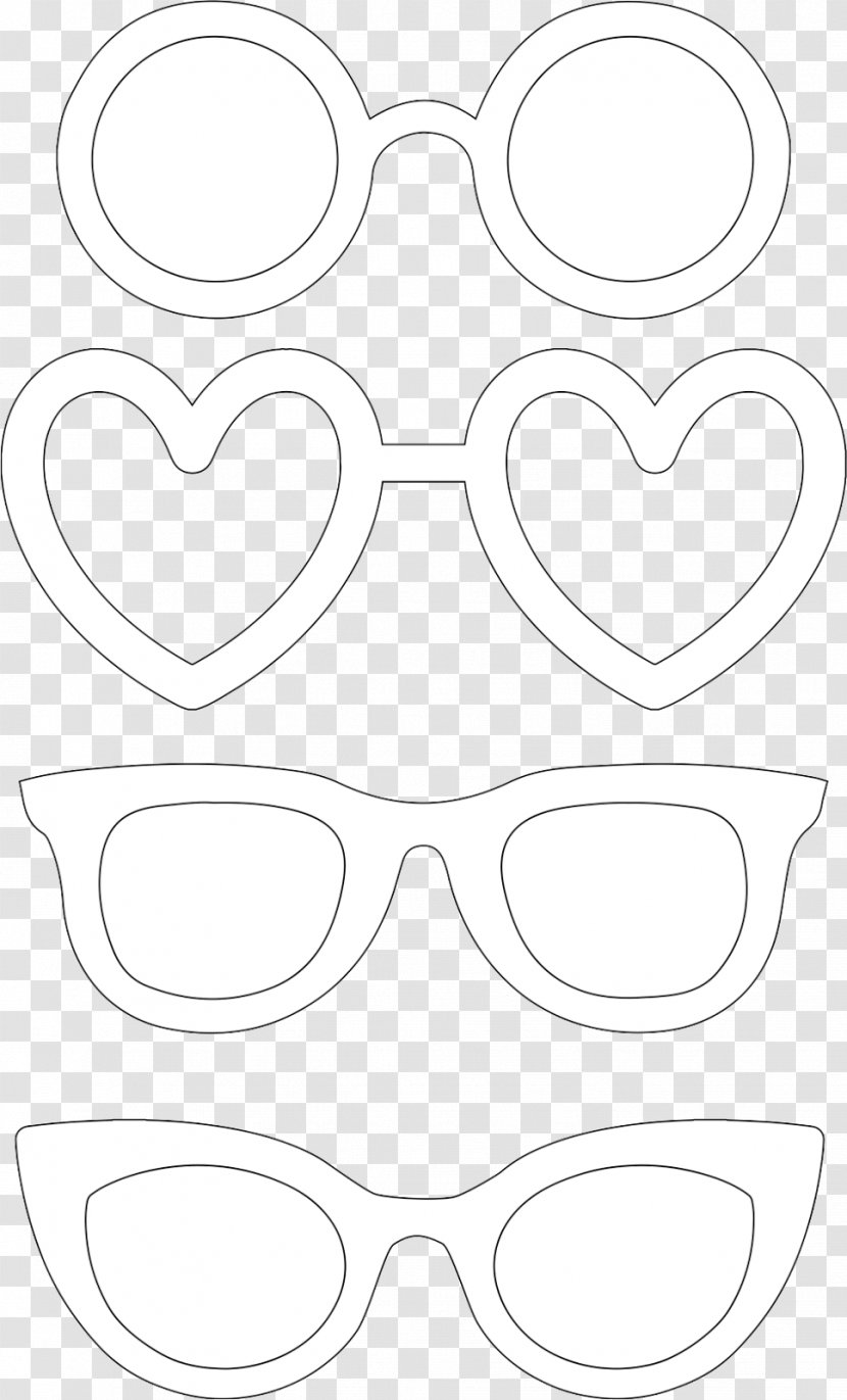 Glasses Nose Clip Art - Heart Transparent PNG