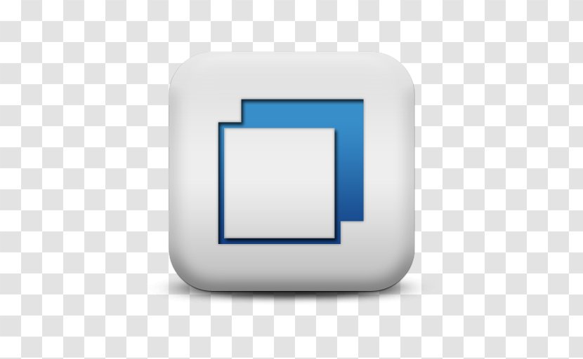 Symbol - Rectangle - White-square Transparent PNG