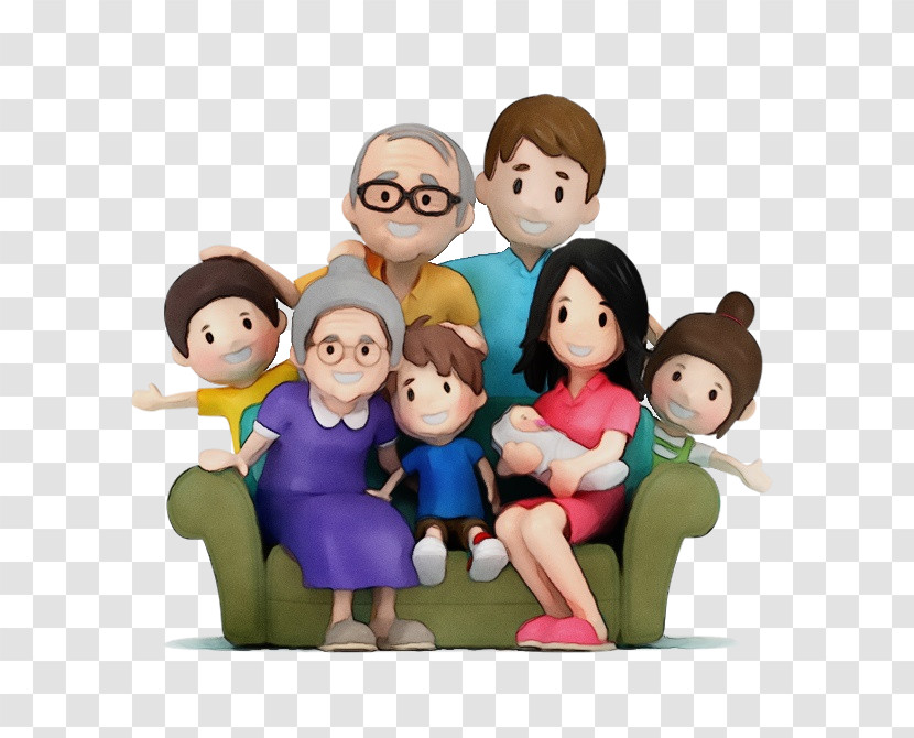 Cartoon People Social Group Animation Friendship Transparent PNG
