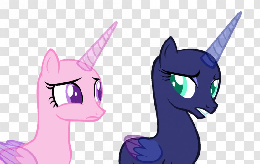 Princess Celestia Pony Luna Rarity YouTube - Cartoon - Unicorn Head Transparent PNG