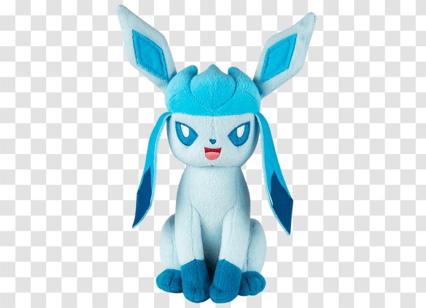 Pokemon Plush Figure Glaceon 20 Cm Tomy Peluches Stuffed Animals & Cuddly Toys - Eevee - Toy Transparent PNG
