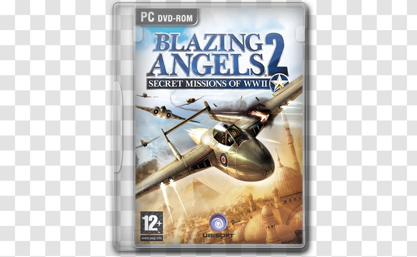 Blazing Angels: Squadrons Of WWII Angels 2: Secret Missions Xbox 360 PlayStation 3 Video Games - 2 Wwii - Top Mission Impossible Transparent PNG