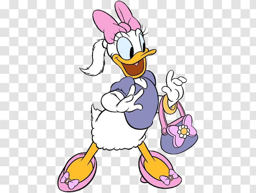 Daisy Duck Donald Clip Art Image - Drawing Transparent PNG